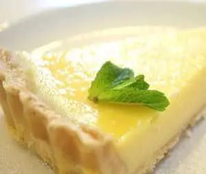 Crostata con crema al limone senza uova