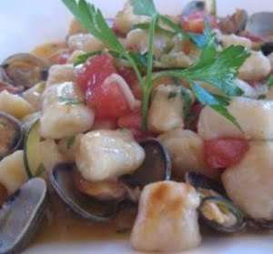 Gnocchi con zucchine e vongole