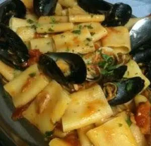 Paccheri ai frutti di mare