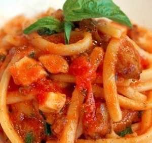 Pasta con pesce spada