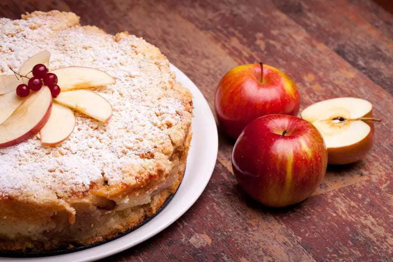 Torta di mele e ricotta