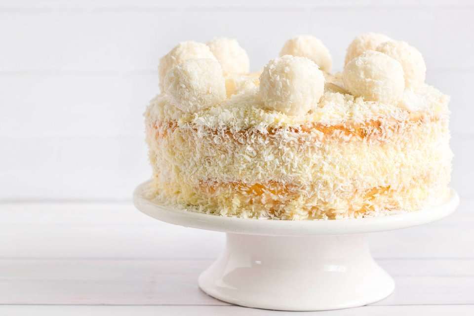 Torta raffaello