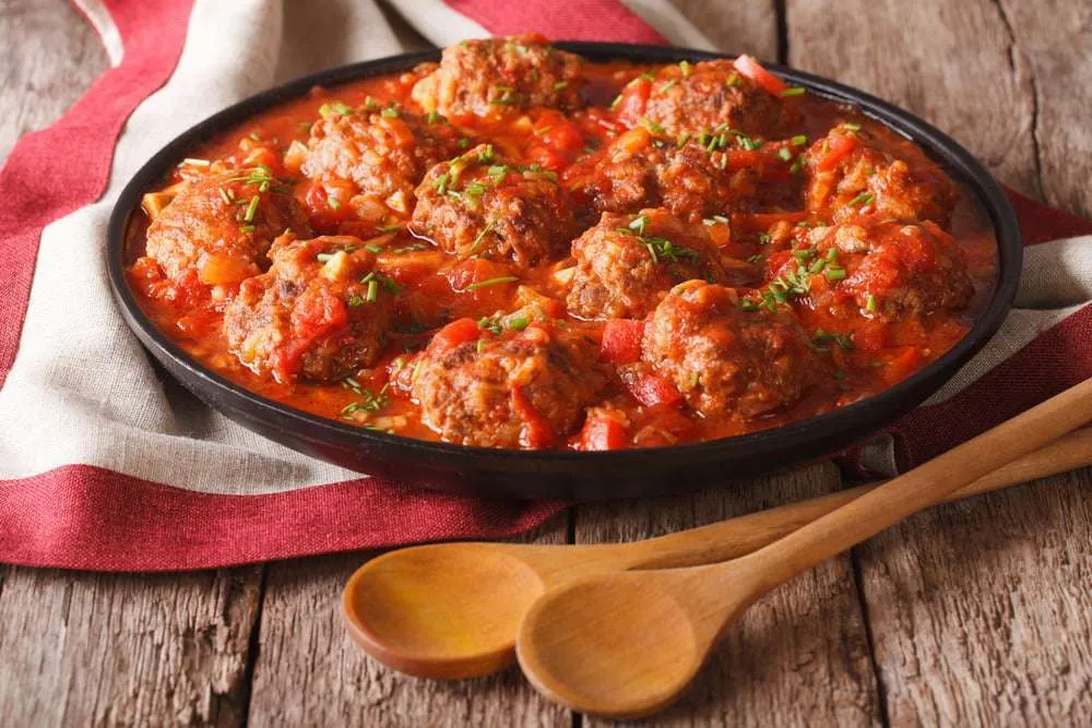 polpette al sugo al forno