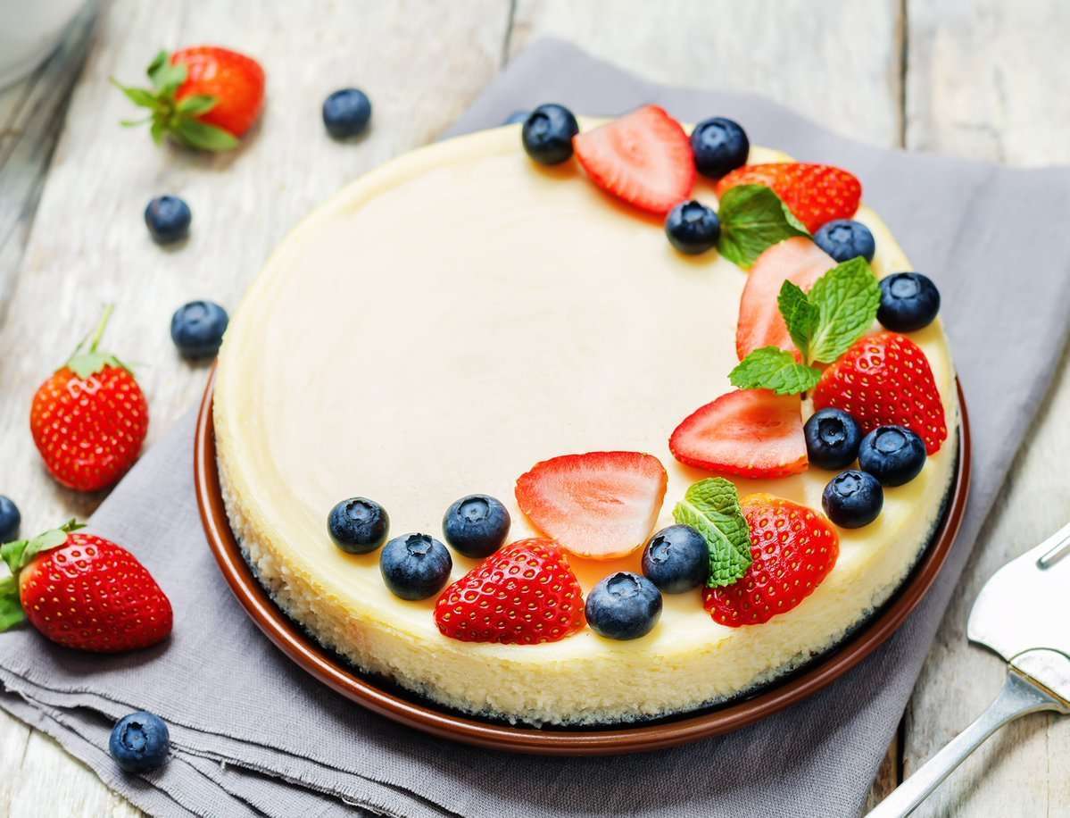 torta fredda alla ricotta