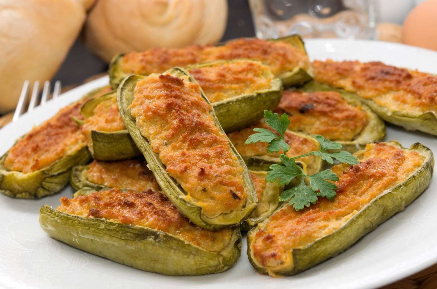 zucchine ripiene al forno 