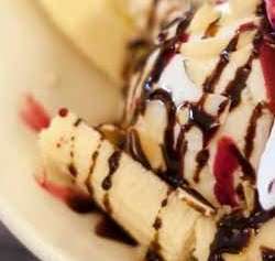 Affogato alla banana