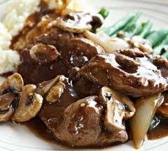 Agnello con funghi