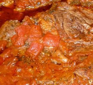 Carne alla pizzaiola