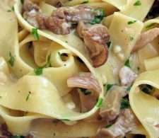 Pappardelle ai funghi porcini