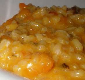 Risotto alla zucca gialla