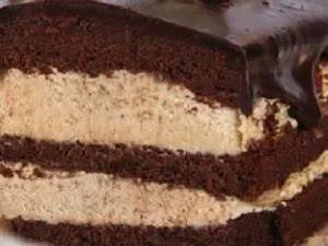 Torta panna e cioccolato