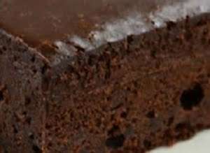 Torta semplice al cioccolato fondente