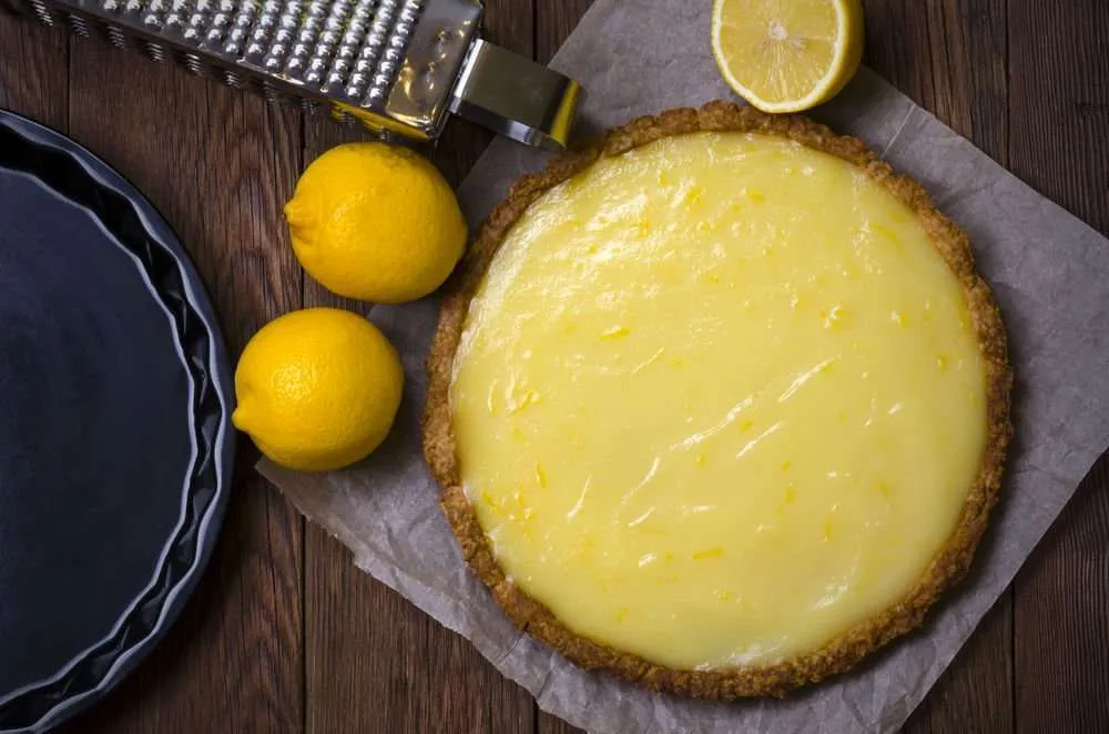 crostata al limone