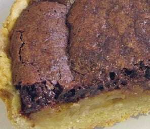 Crostata frangipane al cioccolato