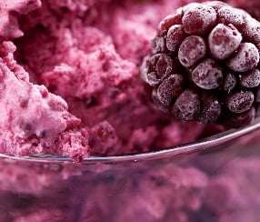 Mousse ai frutti di bosco