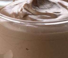 Mousse di cioccolato al latte