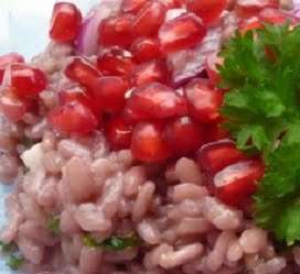 Risotto al melograno