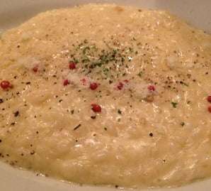 Risotto allo champagne