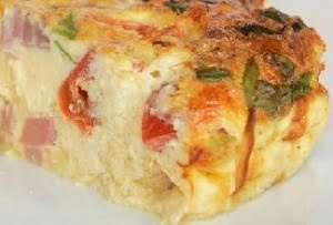 frittata la forno