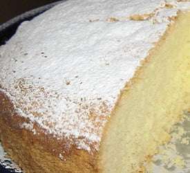 fetta di torta paradiso