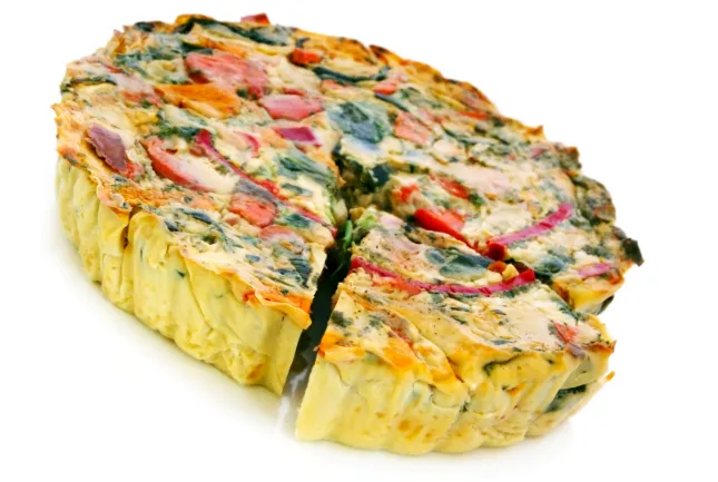 Tortino di verdure al forno