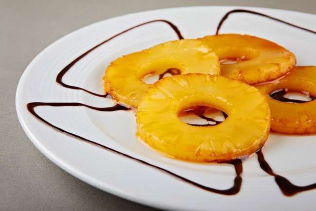 ananas al forno