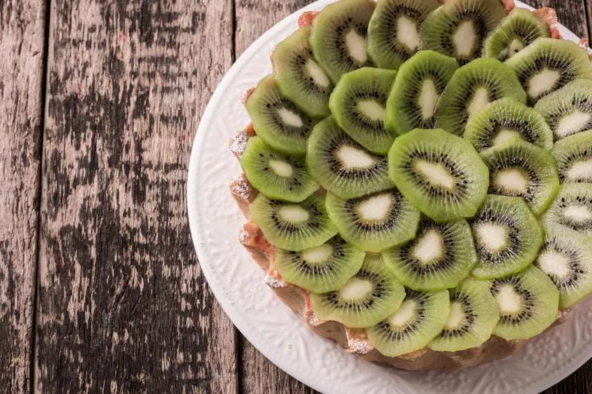 crostata di kiwi