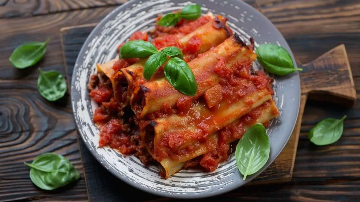 Cannelloni napoletani al forno