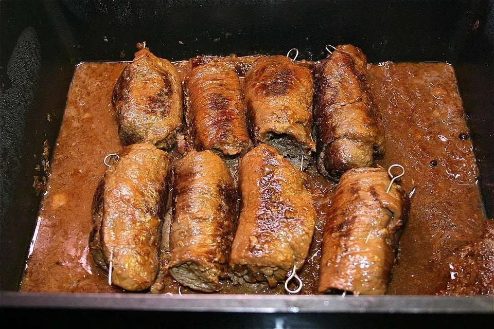 involtini di carne al forno