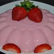 budino di fragole