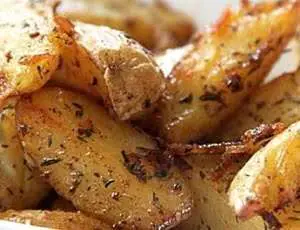 delle ottime patate al forno, perfette nella cottura