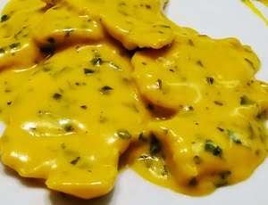 scaloppine allo zafferano