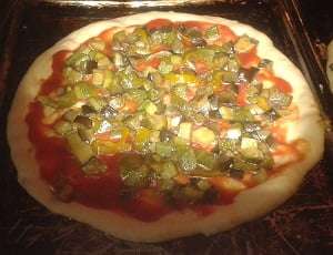 pizza ortolana