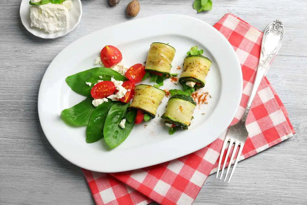 Involtini di zucchine al forno