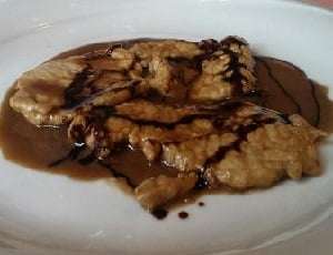 scaloppine allaceto balsamico