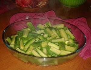 zucchine lesse o bollite