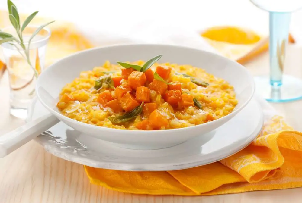 Risotto con la zucca ricetta facile e saporita