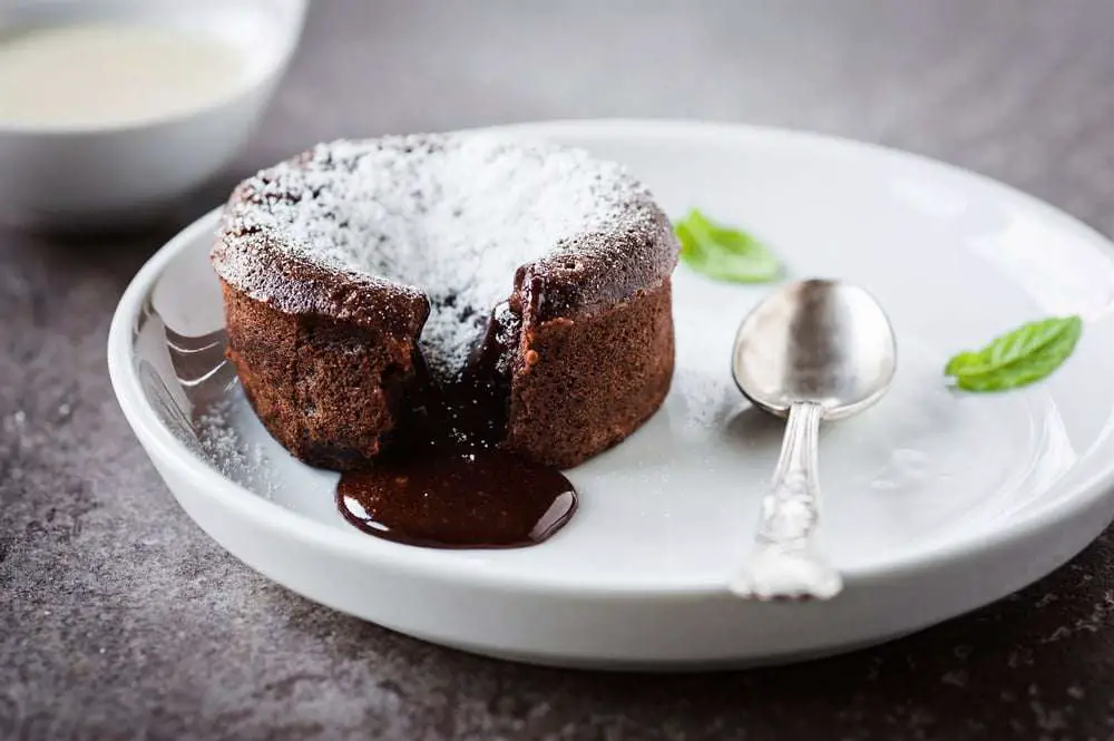 tortino con cuore di nutella