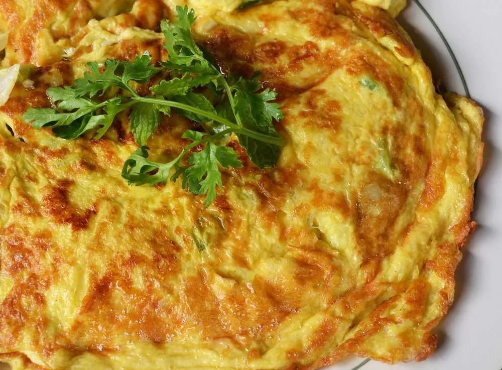 Frittata di uova classica e tradizionale