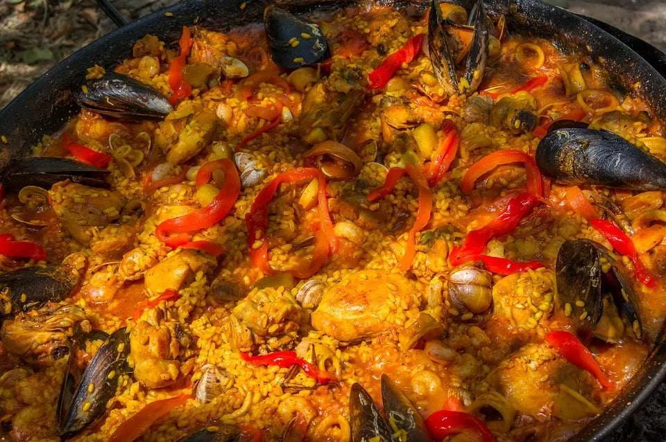 paella di pesce