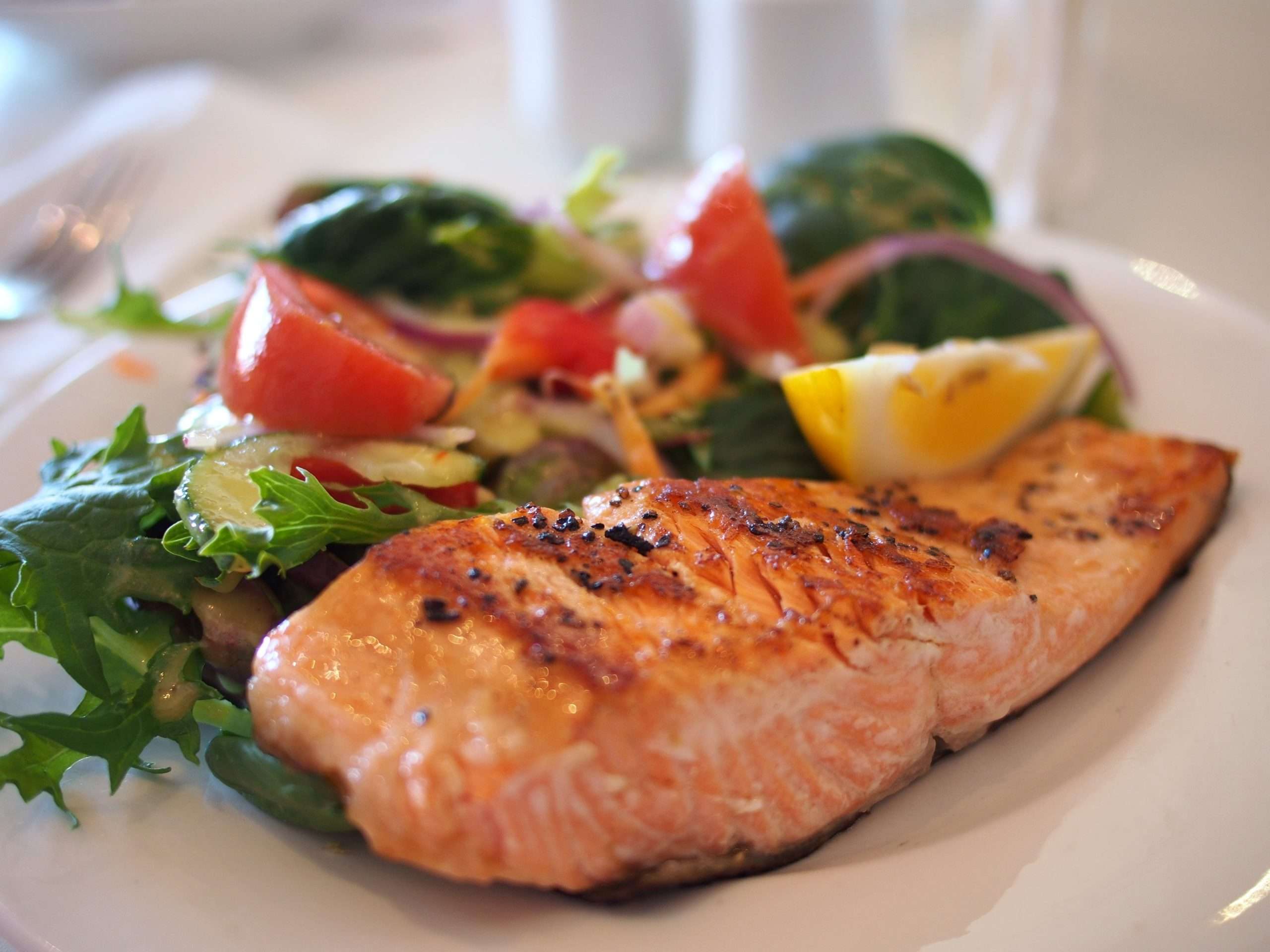 salmone in padella