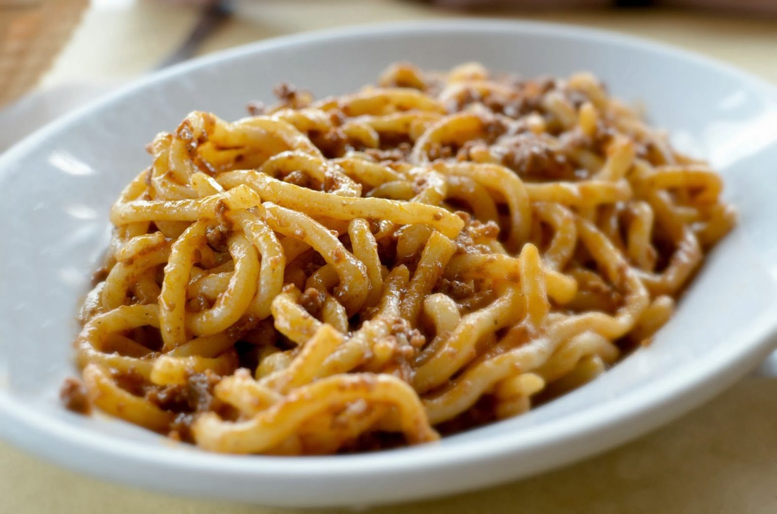 pici al ragù di cinta senese