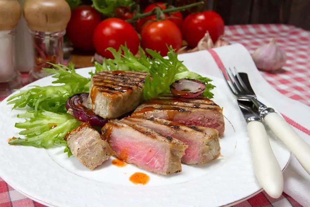 tagliata di tonno