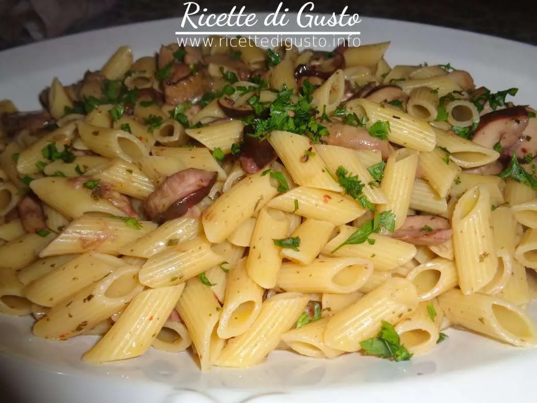 pasta con funghi porcini