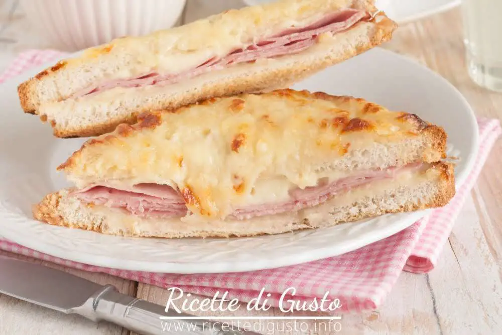 croque monsieur ricetta