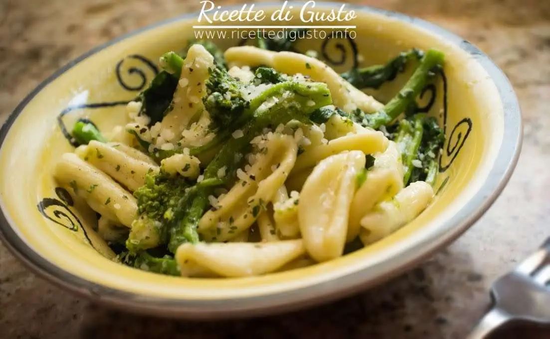 ricetta cavatelli ai broccoli