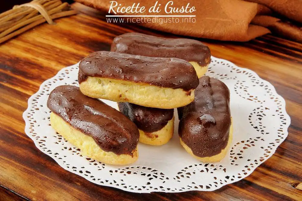 eclair ricetta