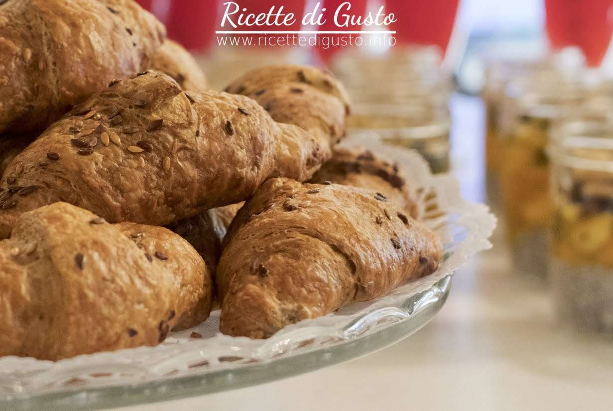 ricetta cornetti integrali