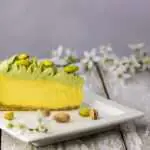 Cheesecake al pistacchio