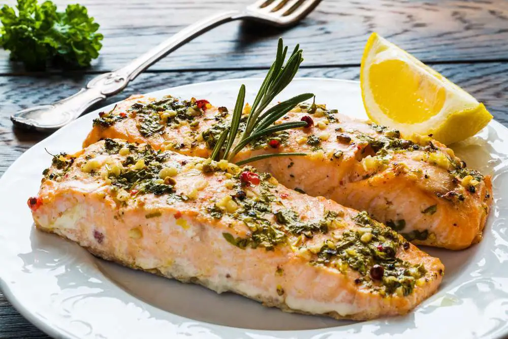 Filetto di salmone al forno